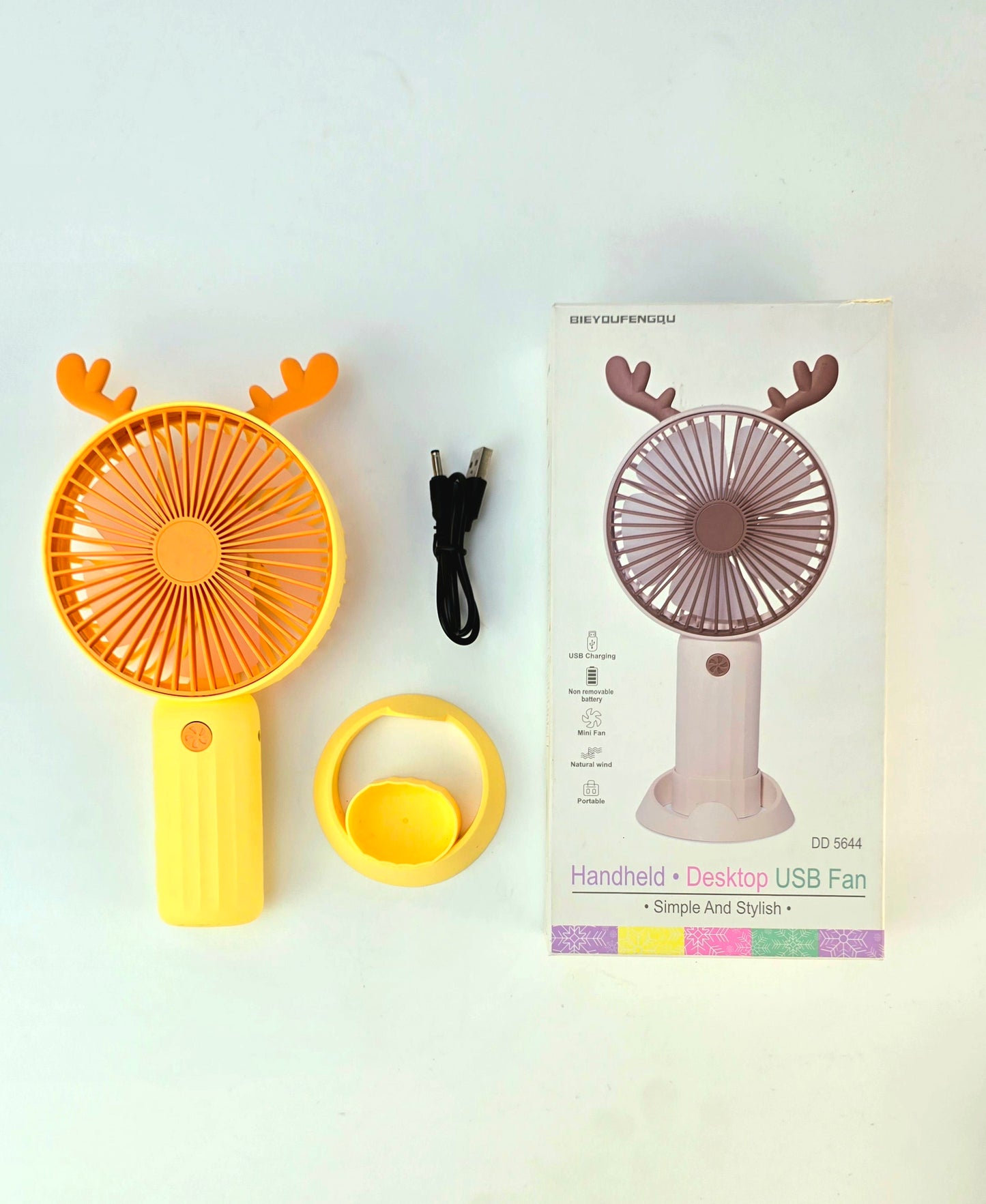 Mini Fan Portable Spray Function Fan | Travelling Mini Rechargeable Fan