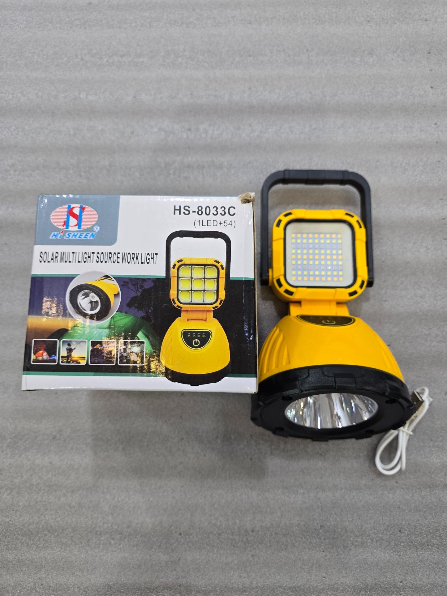 Hi Sheen HS-8033C Solar Light | Multifunctional Solar LED light - khan American Tools