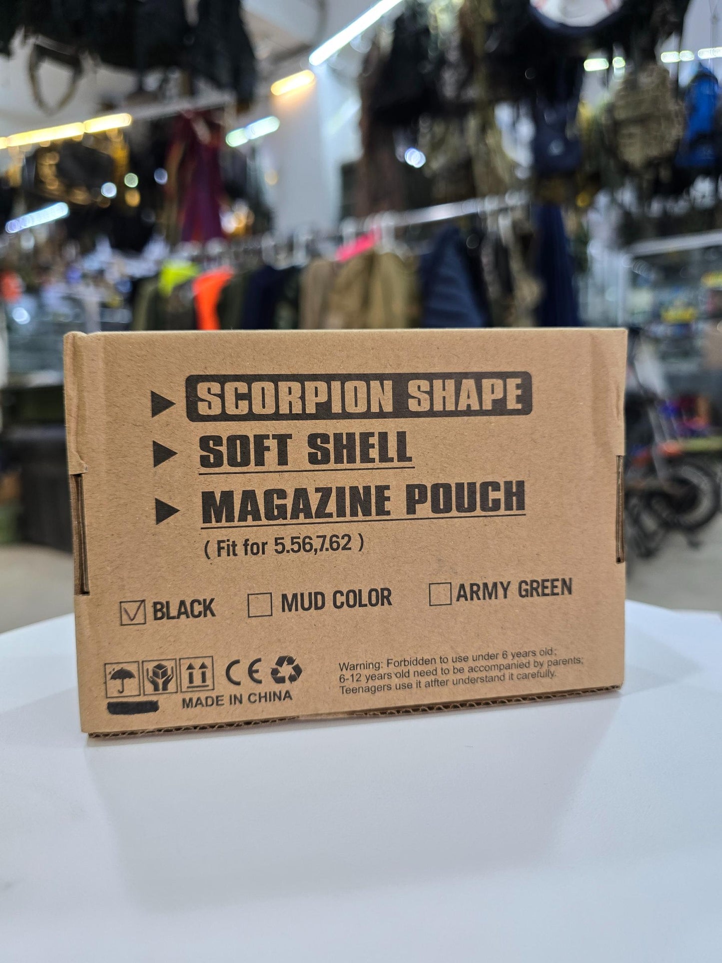 Scorpian Shape Magazine Pouch | Magazine Pouch Fit For 5.56 & 7.62 M4 Gun