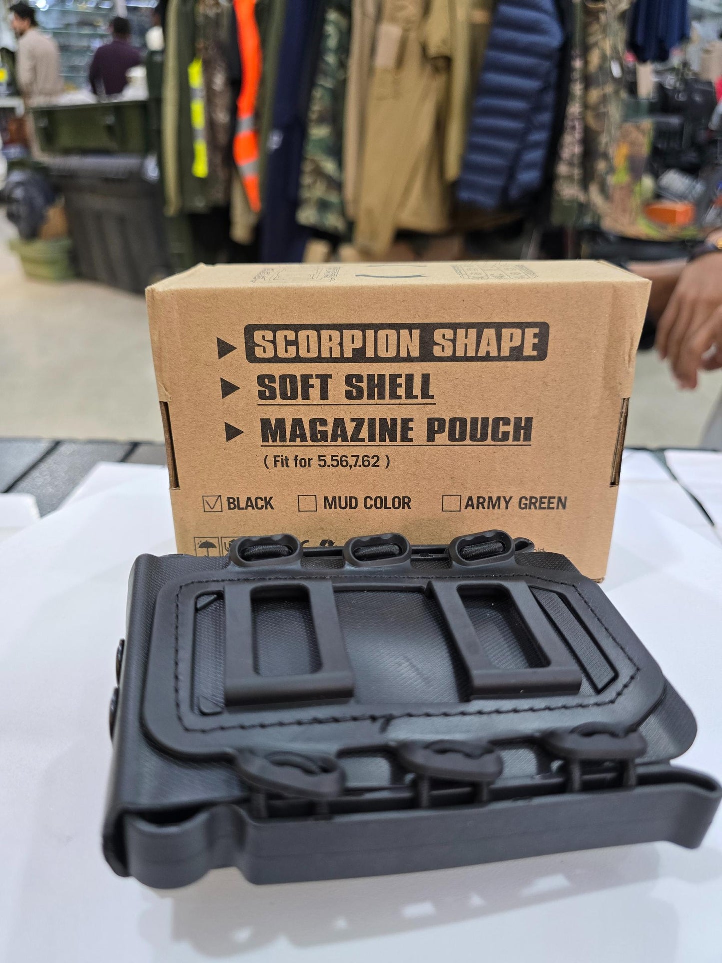 Scorpian Shape Magazine Pouch | Magazine Pouch Fit For 5.56 & 7.62 M4 Gun