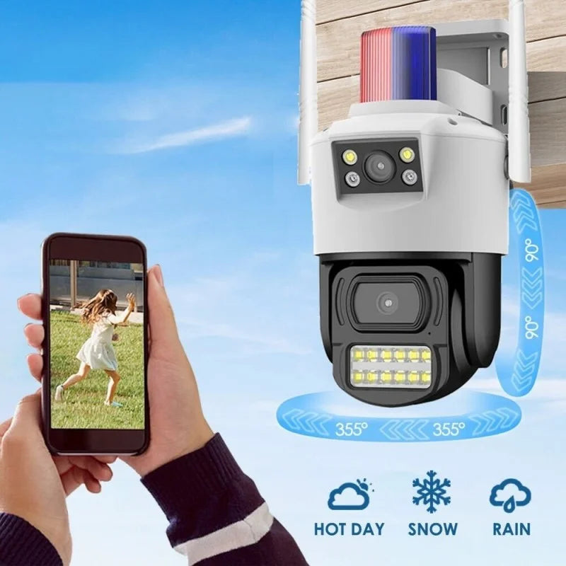 SC07 V380 PRO 2MP DUAL OUT DOOR WIFI SMART CAMERA