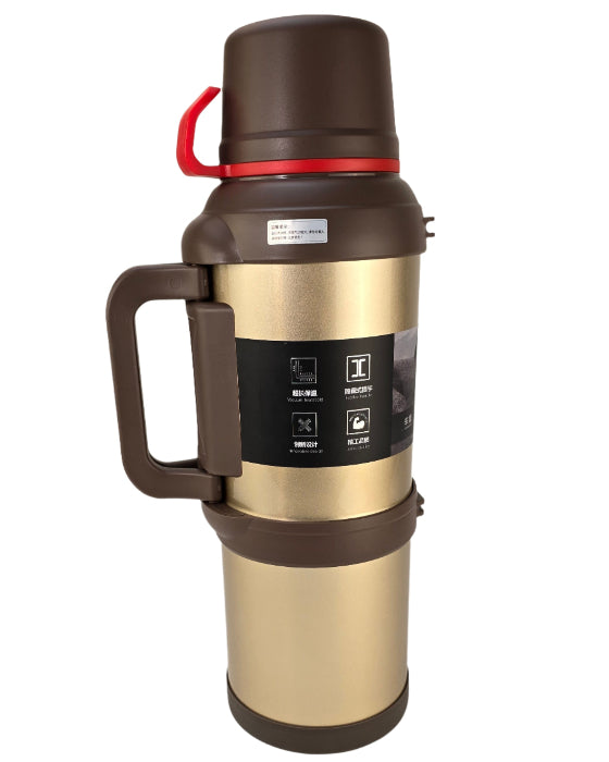 Akadi Vacuum Travel Pot With 4L Capacity | Vacuum Bottle With Foldable Handle - khan American Tools