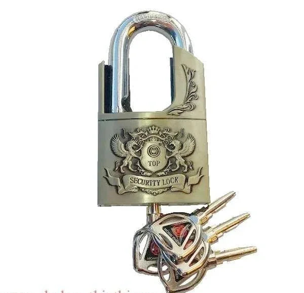 Anti-cut padlock Padlock C6-50H | Anti-Cut Steel Body Lock With 4 keys - khan American Tools