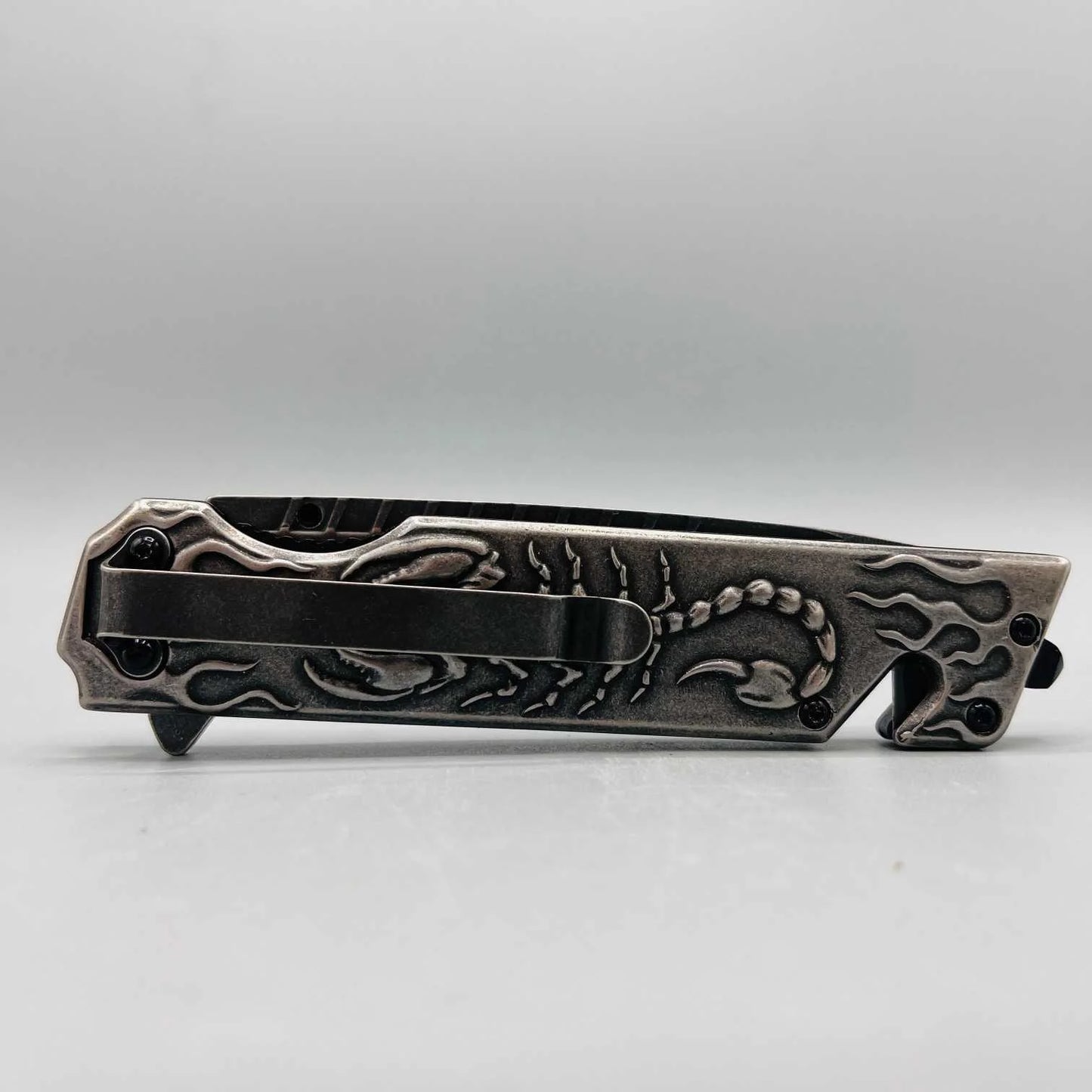 Browning Stainless Steel Knife | Folding Survival Knife with 3.6 Inches - khan American Tools