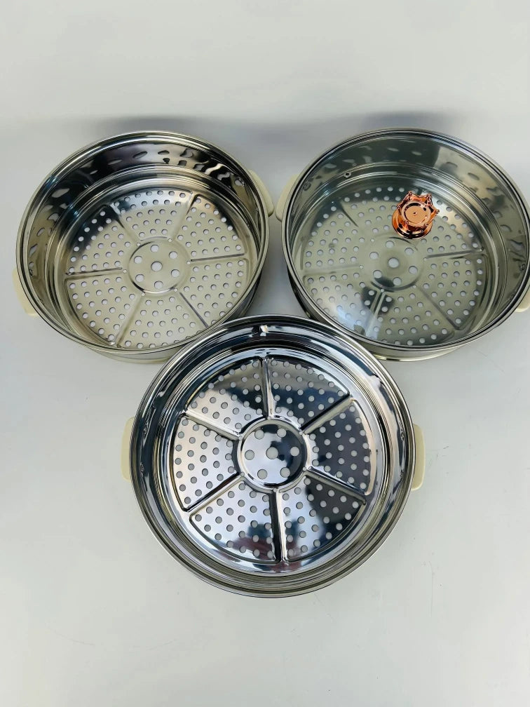 Electric Cooking Pot | Electric Cooking Steamer 1350W - khan American Tools