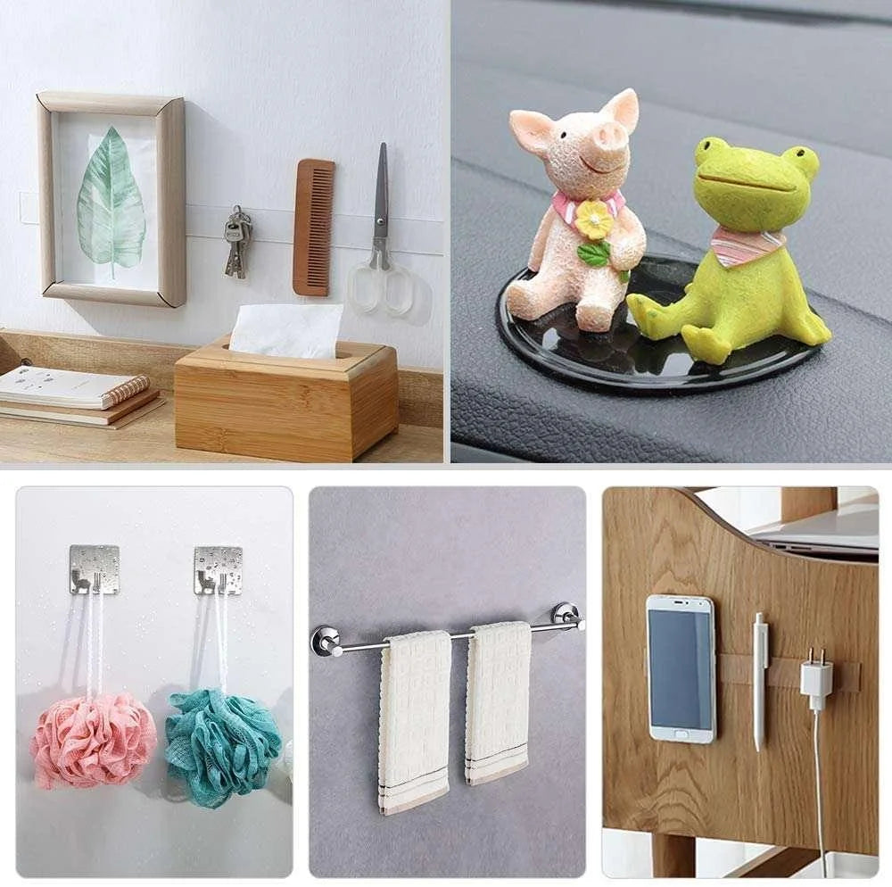 Double sided Reusable Clear Nano Tape | Waterproof Double Tape - khan American Tools