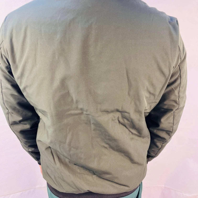Gatestar Men Jacket | Green Suede Bomber Jacket