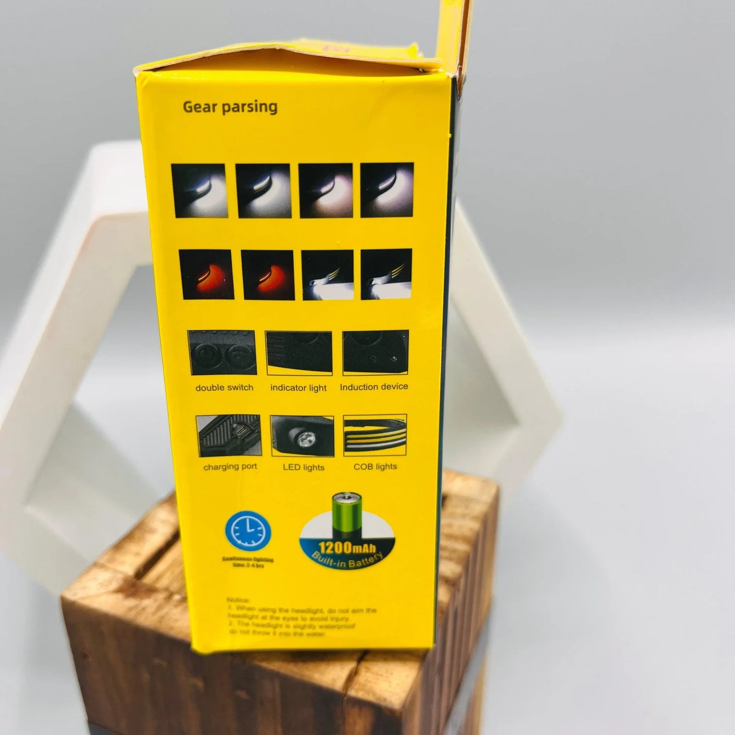 COBA CB-689-3 Multifunction Induction Headlamp | Headlamp with Sensor Motion and 5 Lightning Modes - khan American Tools