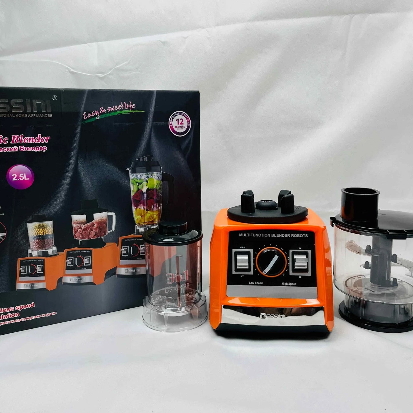 Dassani 3 in 1 Electric Blender | Multi Functional Juicer & Blender With 2.5L Capacity