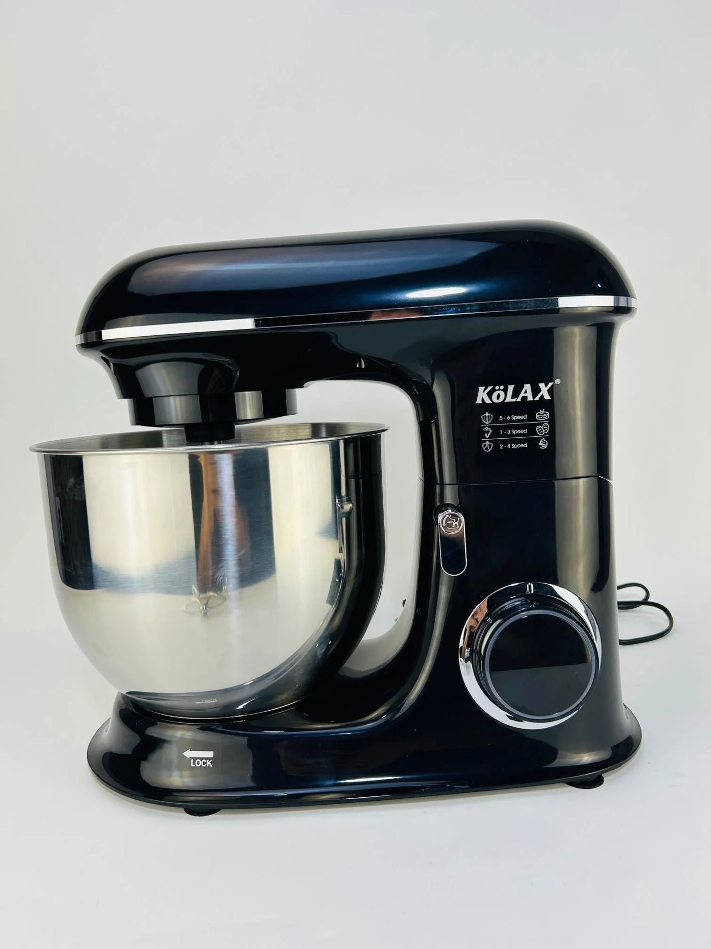 Kolax Stand Mixer 7.8L Capacity | Kitchen Electric Mixer with Dough Hook, Wire Whip & Beater