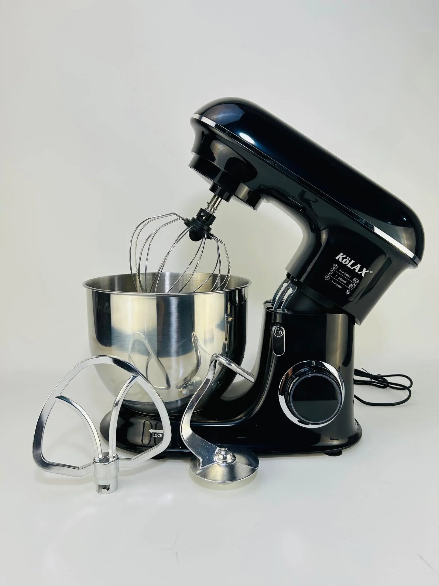 Kolax Stand Mixer 7.8L Capacity | Kitchen Electric Mixer with Dough Hook, Wire Whip & Beater