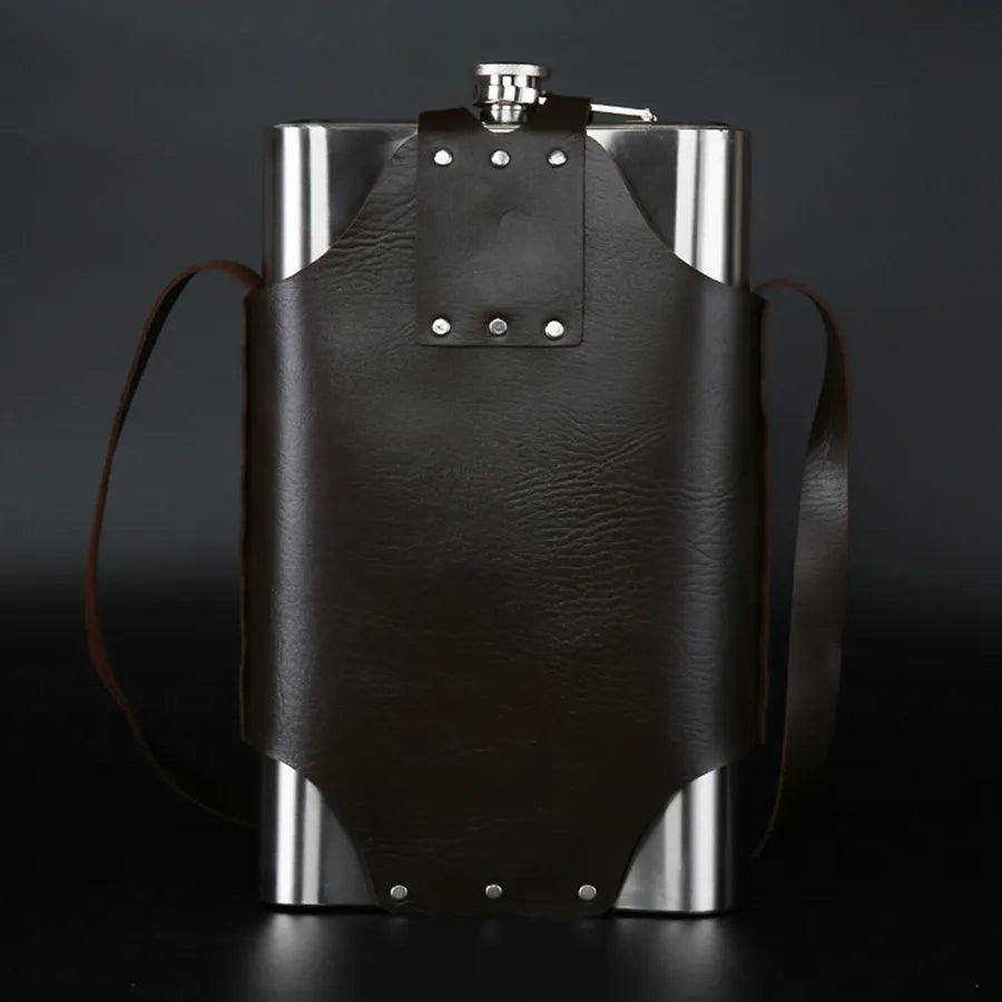 Leather Thickening 304 Stainless Steel Proof Bottle - khan American Tools