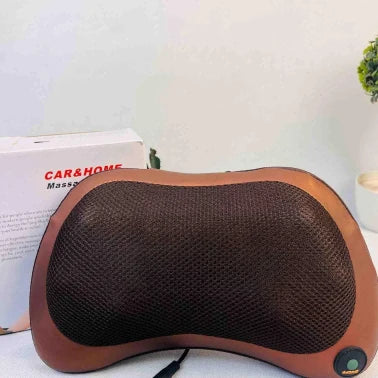 Car & Home Massage Pillow Md: 8082 | 4D Massager For Travelling - khan American Tools