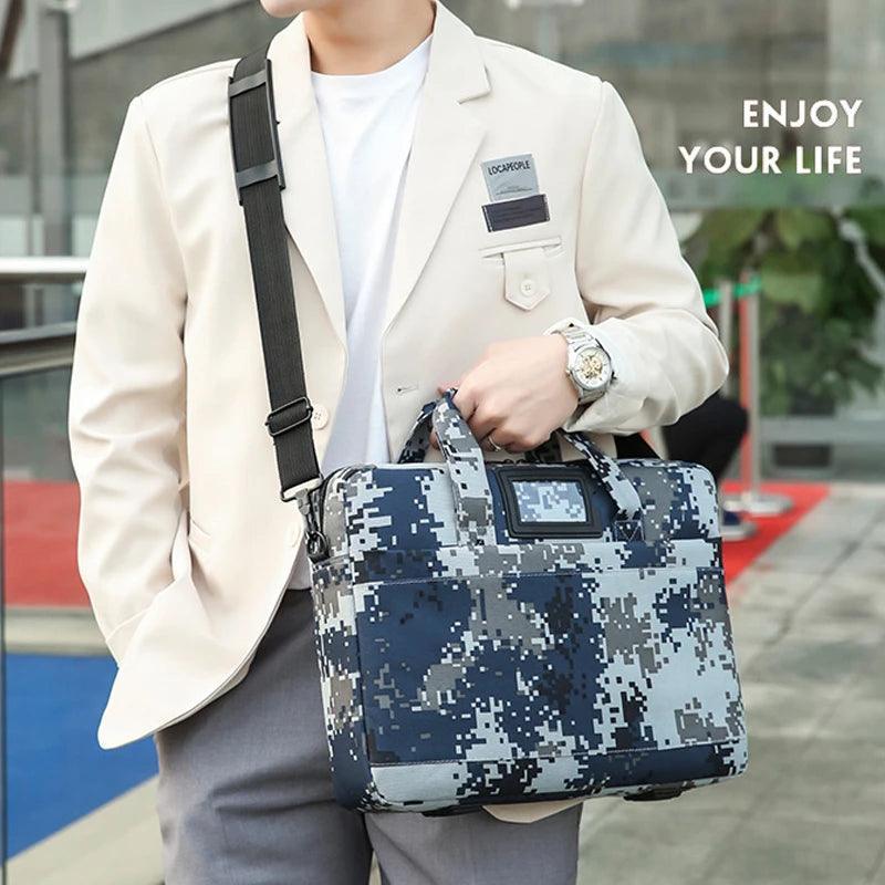 Military Camo Laptop Bag | Green Camouflage Army For MacBook - khan American Tools