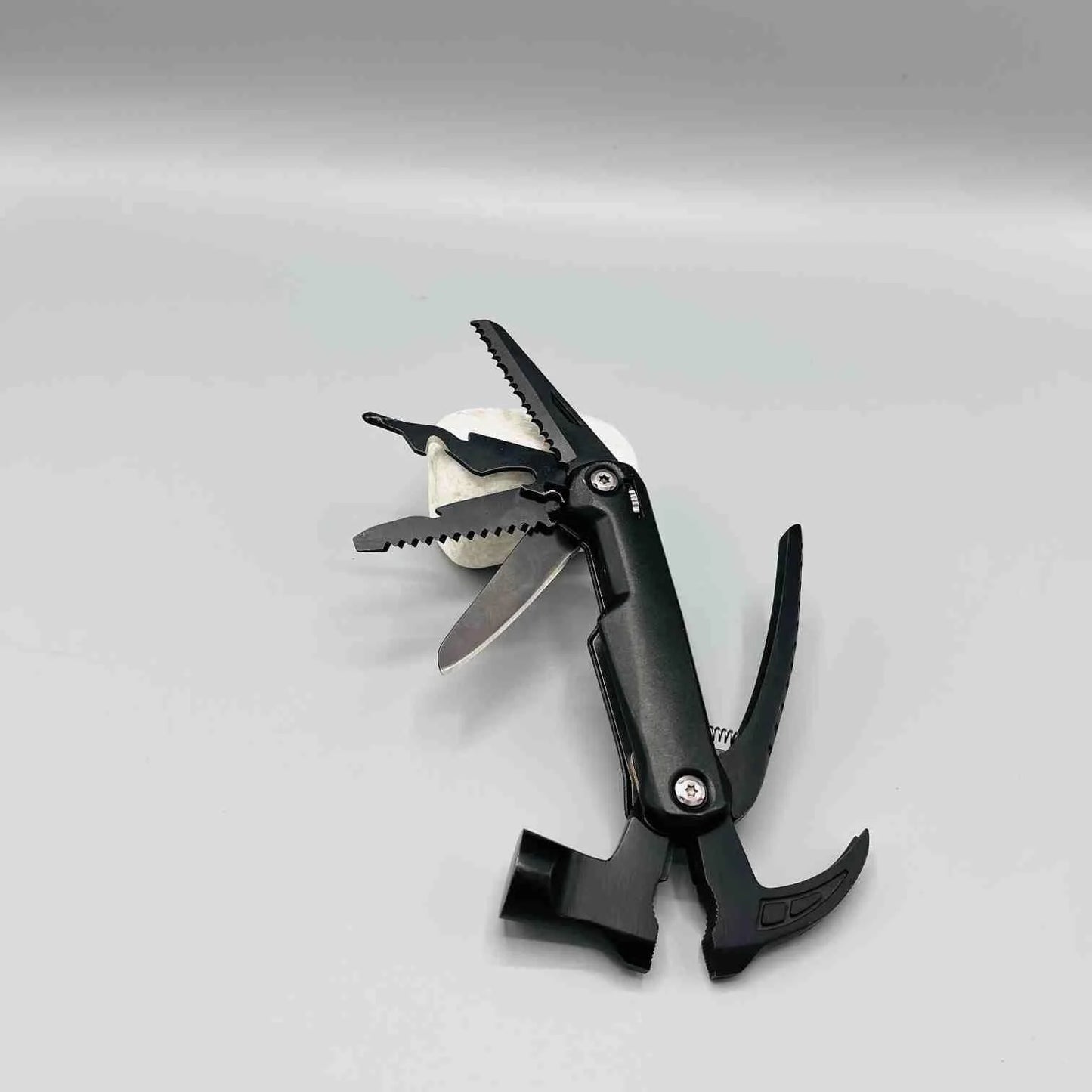 Portable 12 in 1 Multitool Hammer | Multi Functional Hammer Claw For Travelling - khan American Tools