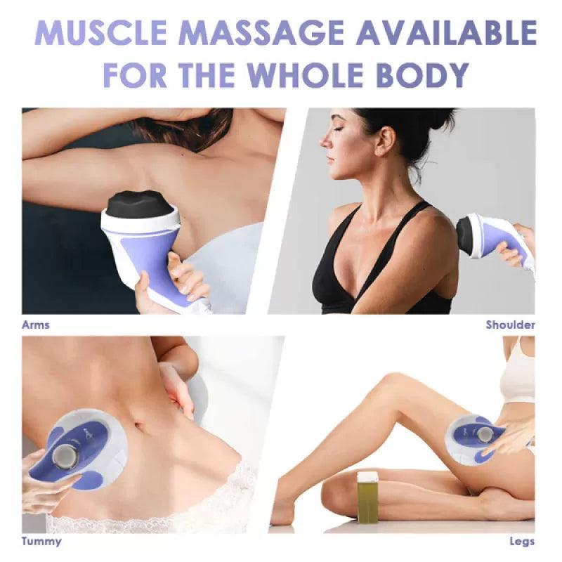 Relax Spin Tone Body Massager | Rechargeable 5 in 1 Full Body Massager - khan American Tools