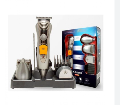 Kemei KM-580 Grooming Kit | 7 in 1 Kemei Trimmer - khan American Tools