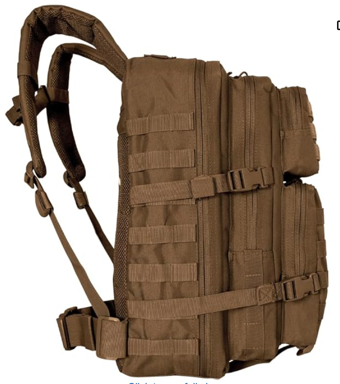 REEBOW Gear Military Tactical Backpack | Heavy-Duty Travel Bag - khan American Tools