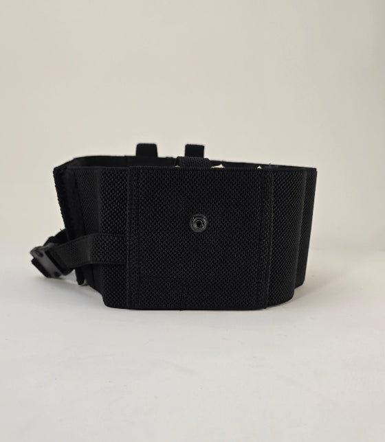 Sniper Double Magazines Pouch in Black | Universal Pistol Holster Adjustable Quick Pull Holsters - khan American Tools