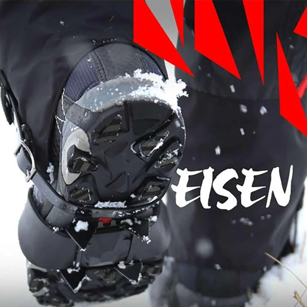 Snow Ice Claw Climbing Anti-Slip Spikes Grips | 4 Tooth Crampons Outdoor Mountain Climbing - khan American Tools