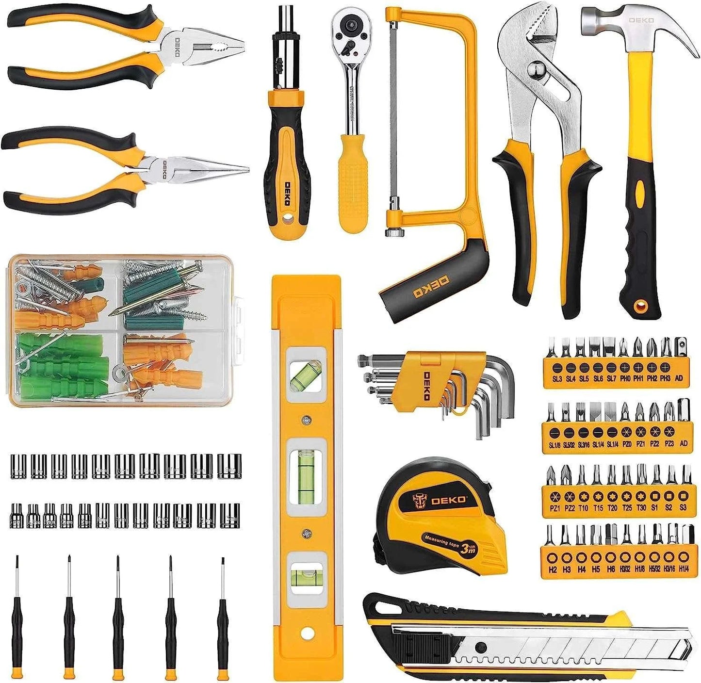 Socket Wrench Auto Repair Tool Combination Package with 228 Piece | Socket Wrench Auto Repair Tool set at best price in Pakistan - khan American Tools