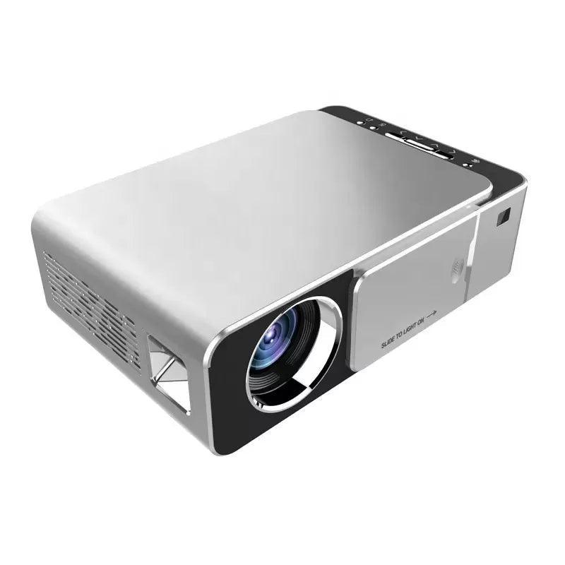 T6 Android 10.V LED 1080p HD Portable Projector | WIFI Smart Optional Support Projector - khan American Tools