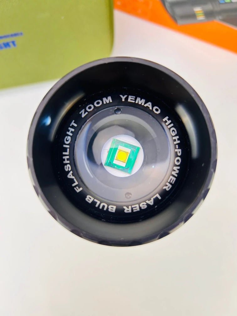 US LOT Imported Rechargeable Search Light 3KM Light Power With Long Lasting - khan American Tools