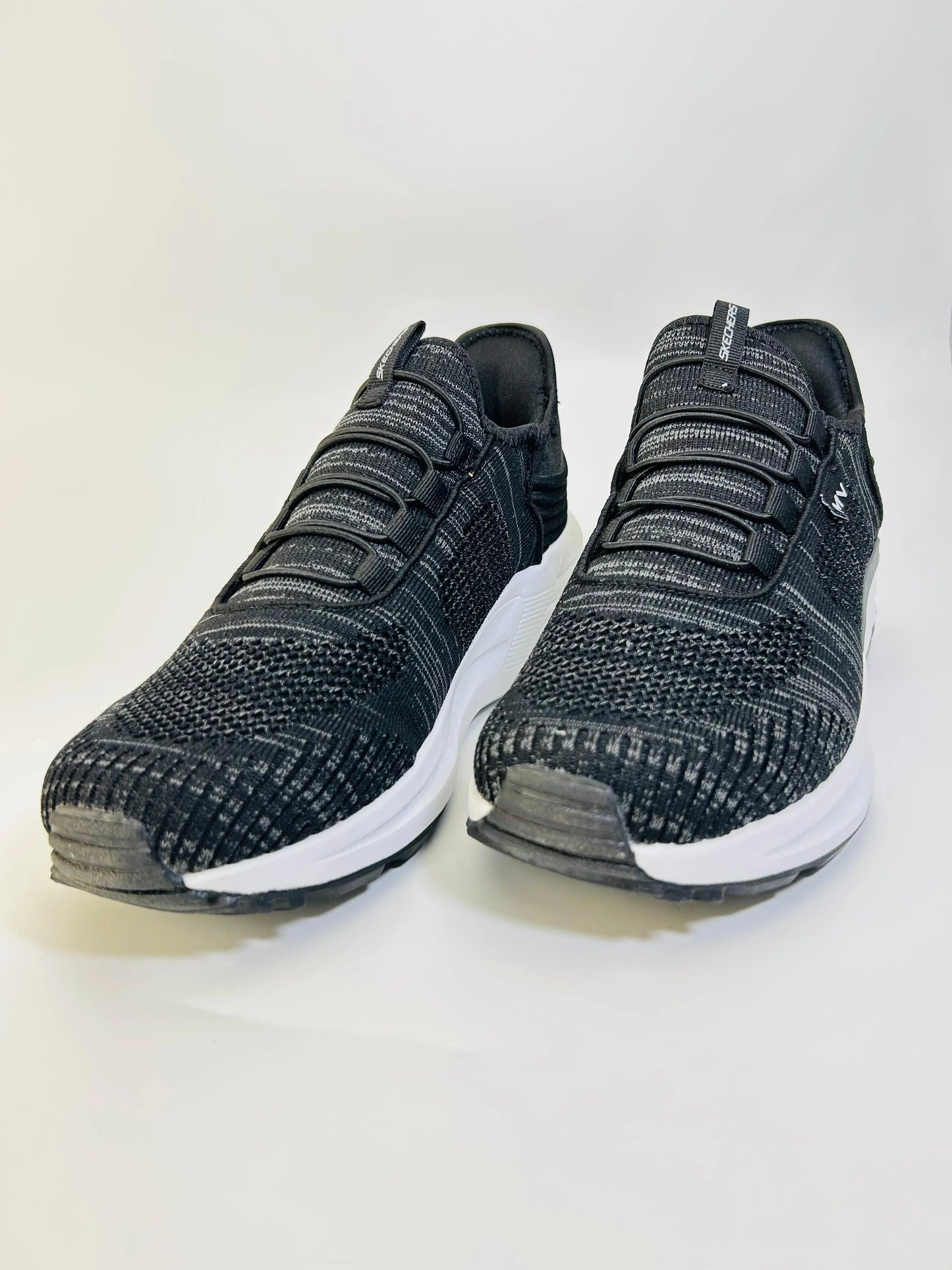 Sketchers Goga Mat Slip ins Dark Grey For Men - khan American Tools