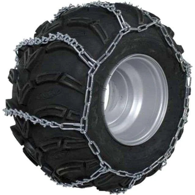 Wolftech V-Bar ATV Tire Chains | Anti-Skid Snow Chains Metal Tire Chain - khan American Tools