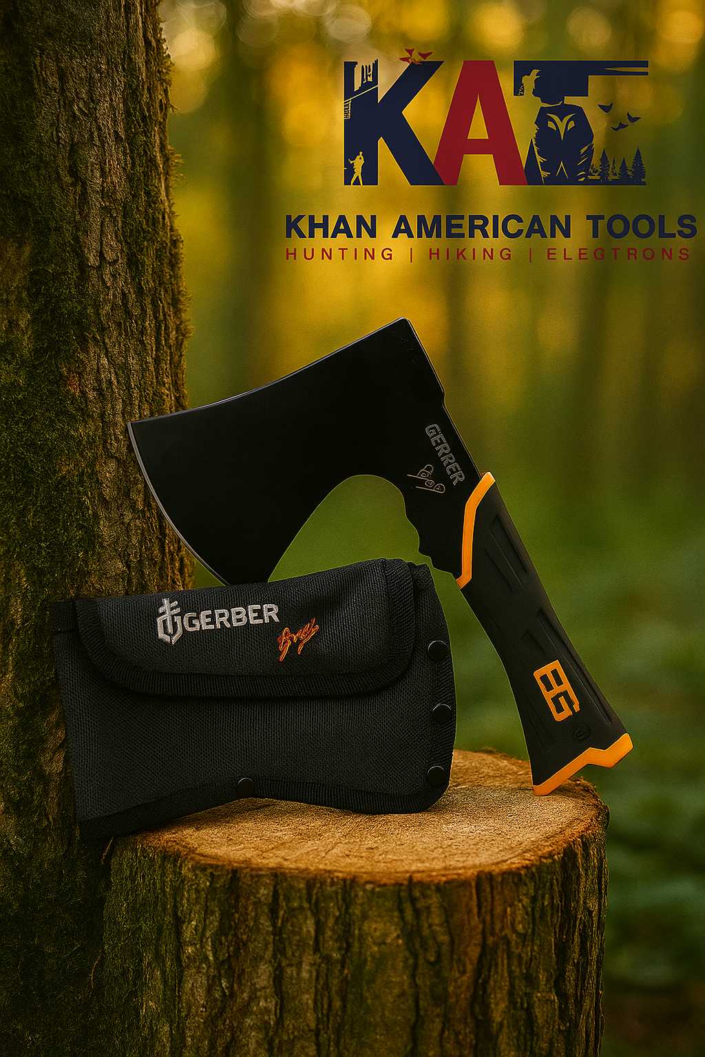Armur.Ro Jeep Axe For Hunting | Sharp Edge Axe For Camping