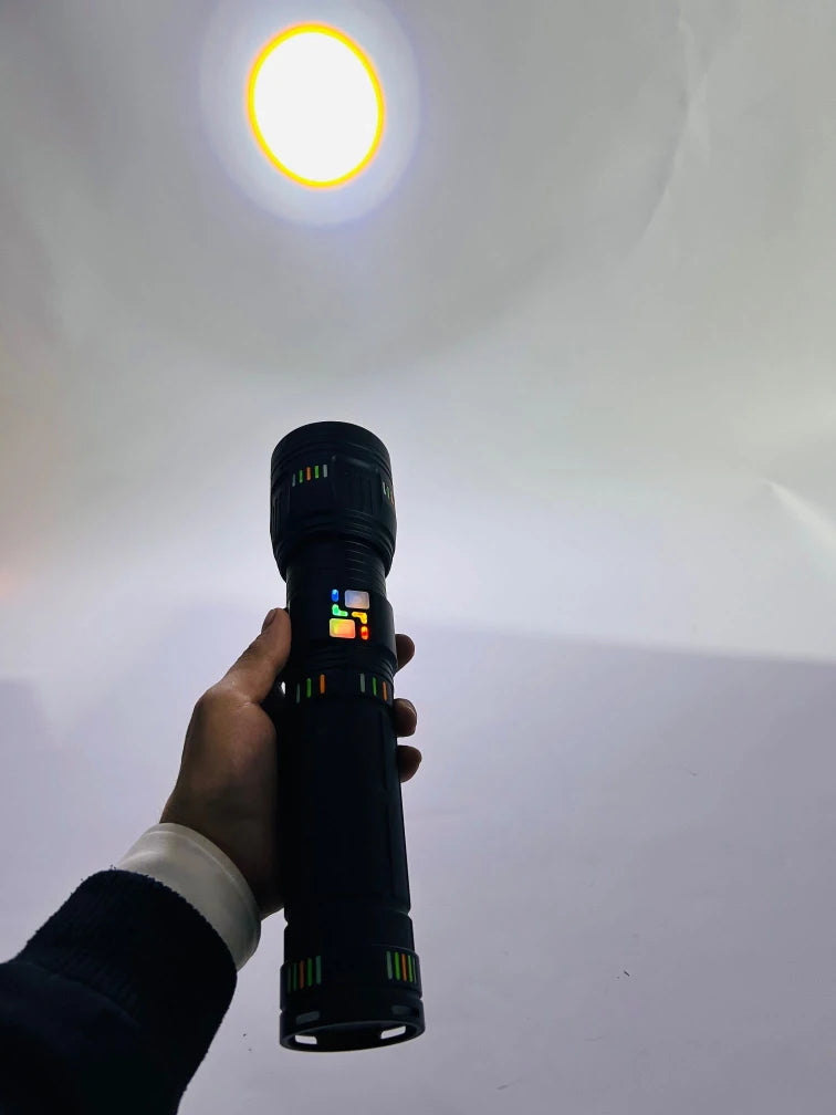 USA LOT Imported Search Light With 3KM Power Of LIGHT / 181350 MAH Battery Power - khan American Tools