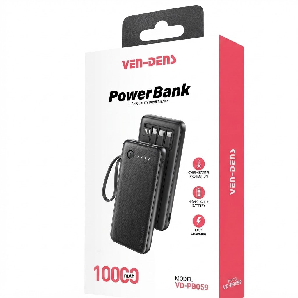 Ven Dens VD-PB059 Black 20000mAh