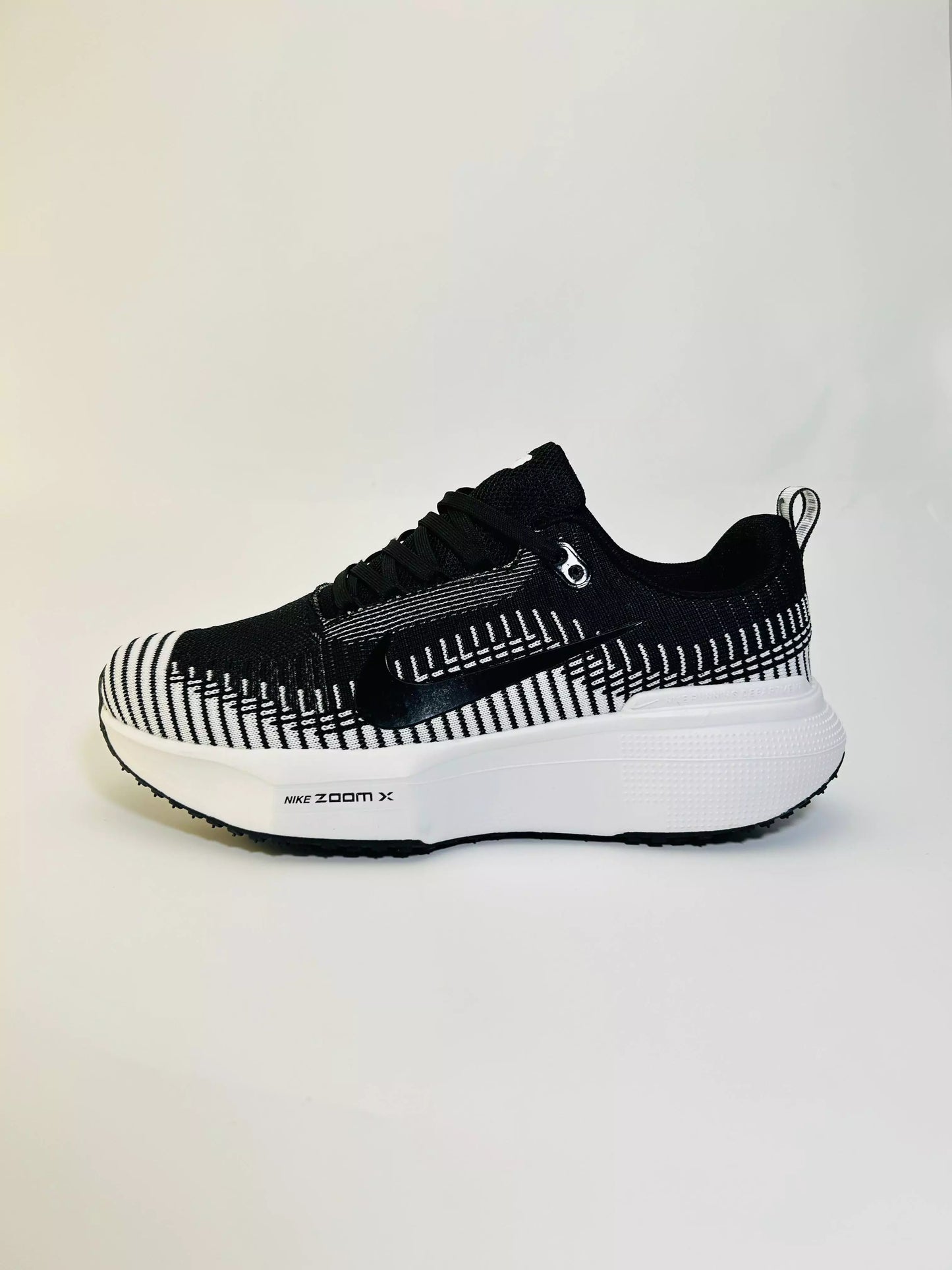 Nike Invisible Zoom X 3 Road Unisex White & Black Shoes For Men - khan American Tools