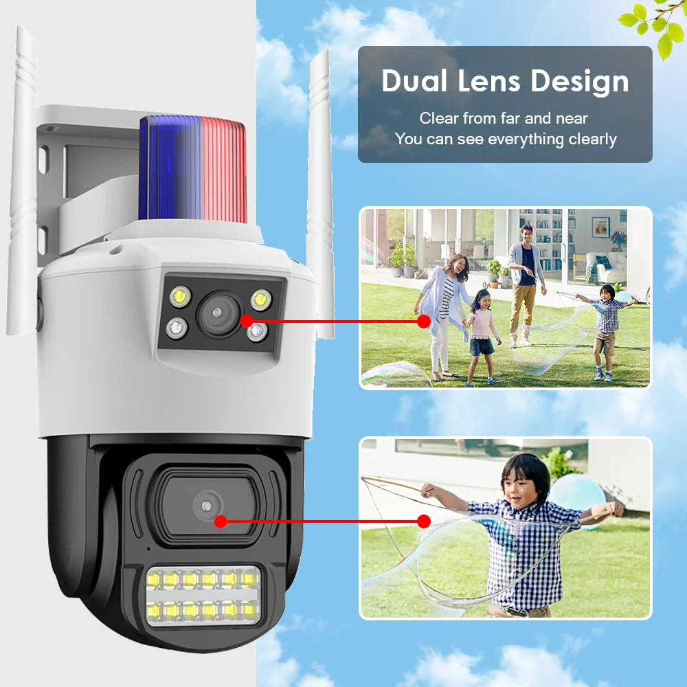 SC07 V380 PRO 2MP DUAL OUT DOOR WIFI SMART CAMERA