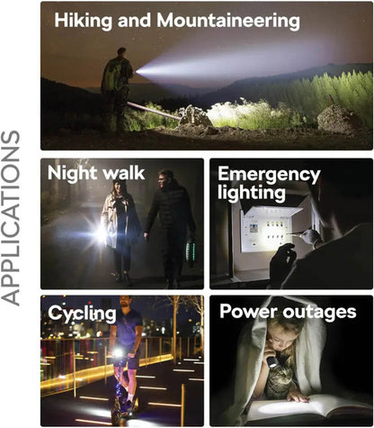 COBA CB-2606 long-range LED flashlight