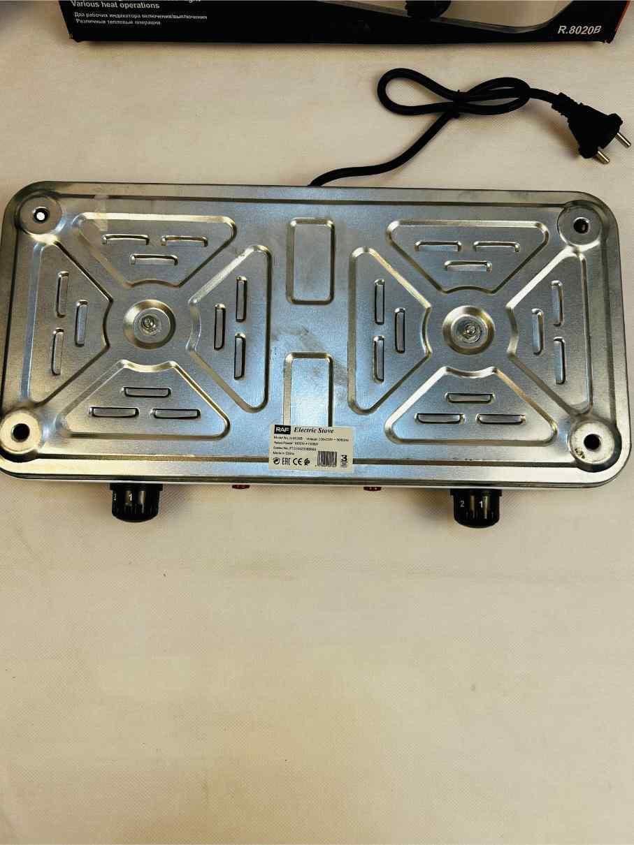 Raf Electric Stove Double Burner Cooker (CHULA) Hot Plate Multifunctional Home Heater 2000 Watts