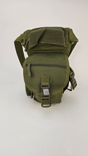 Men's Military Drop Leg Bag Panel | Drop Leg Bag Utility Waist Belt Pouch Pack Casual