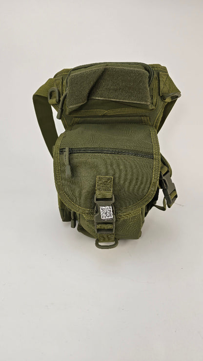 Men's Military Drop Leg Bag Panel | Drop Leg Bag Utility Waist Belt Pouch Pack Casual