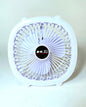 Close-up of the fan’s