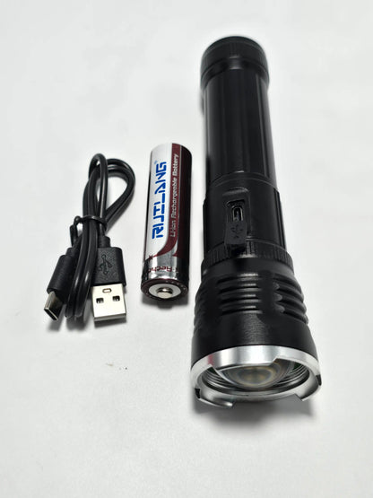 ABD Multifunctional Flash Light | ABD 2304 Flash Light With Usb Charging - khan American Tools
