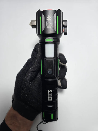 5.11 Dual Light Source Flash Light | Torch Light With Usb Charging - khan American Tools
