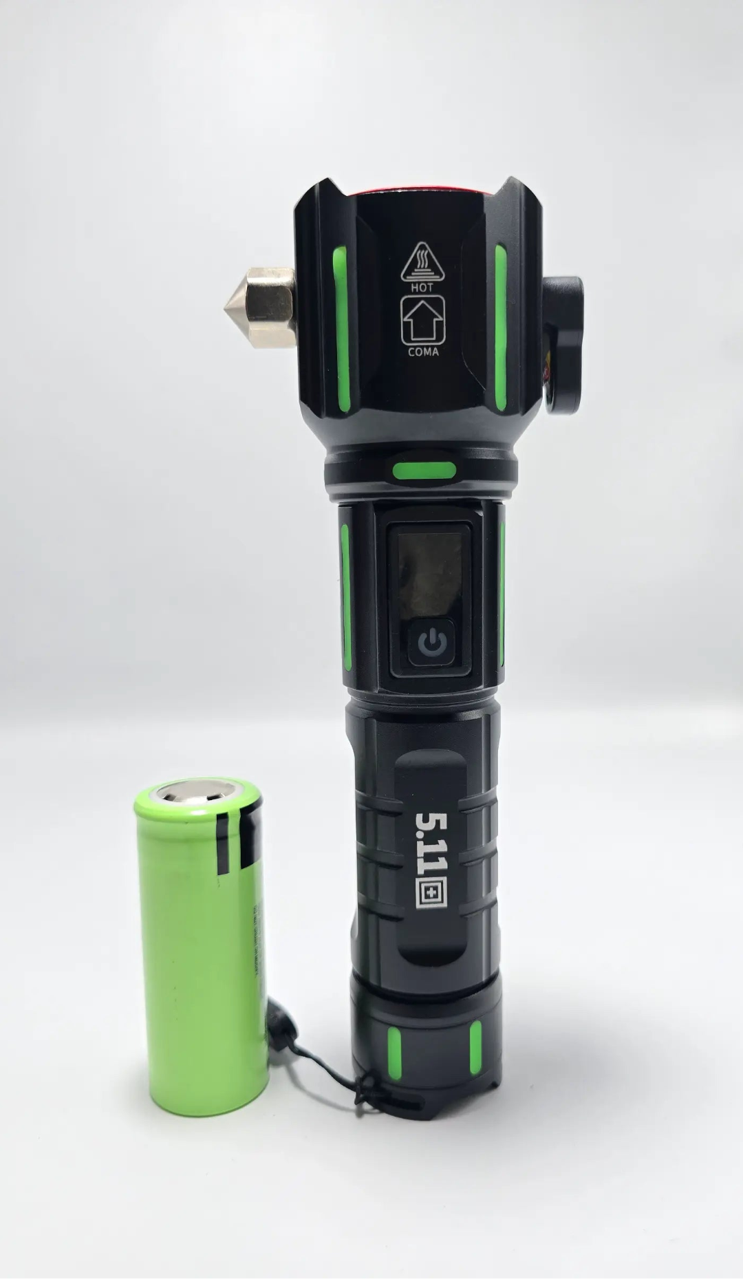 5.11 Dual Light Source Flash Light | Torch Light With Usb Charging - khan American Tools
