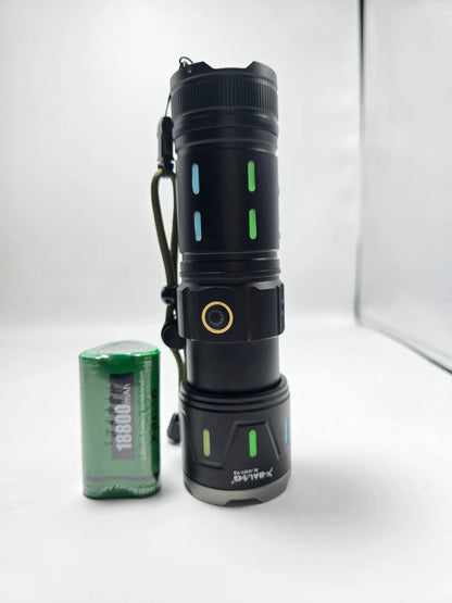 P90 Flashlight For Emergency | High Power Torch Light - khan American Tools