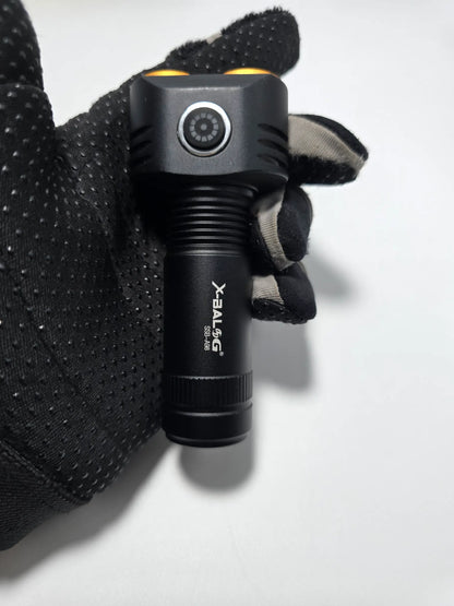 Six Core Laser canon Flashlight | Mini Portabale Torch With Usb Charging - khan American Tools