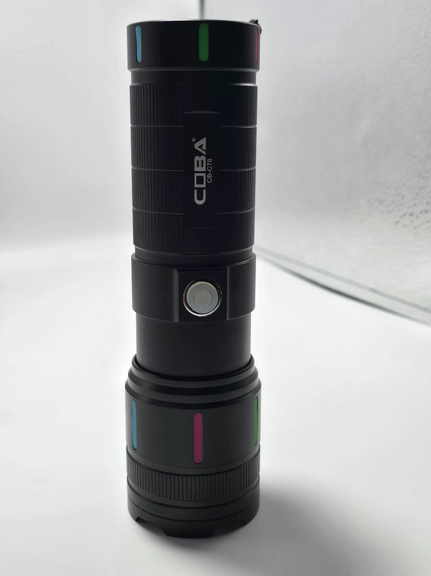 COBA LED Flashlight 2000M Range | Long Range Torch Light - khan American Tools
