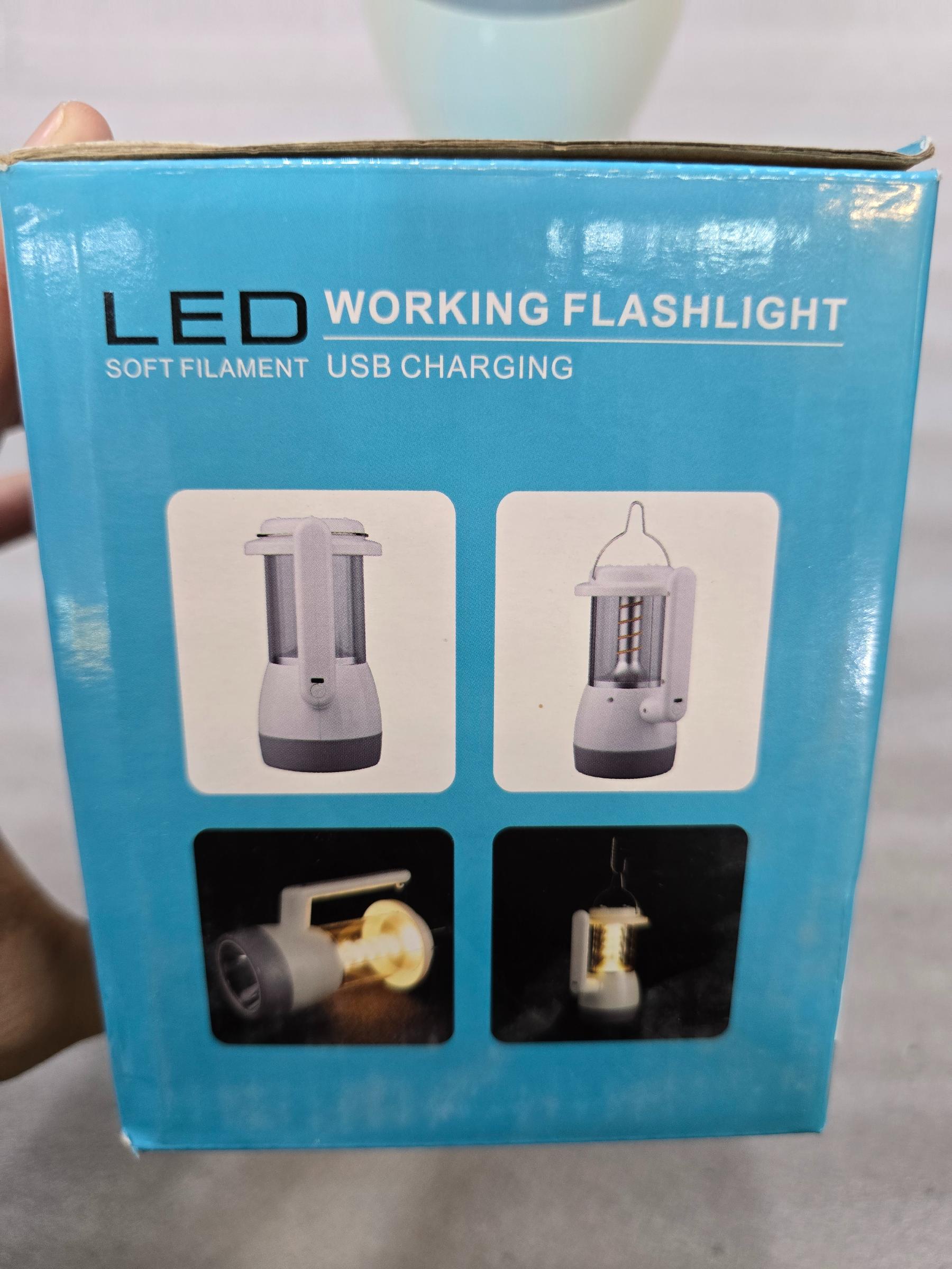 Solar LED Flash Light | Rechargeable LED Solar Light With C Type Charging - khan American Tools