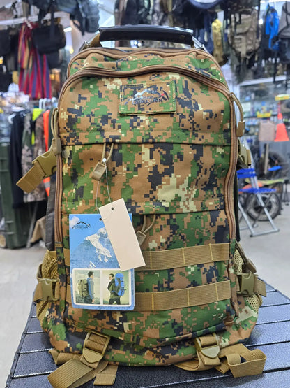 Outdoor Local Lion Military Backpack | Camoflauge Travellig Bag - khan American Tools