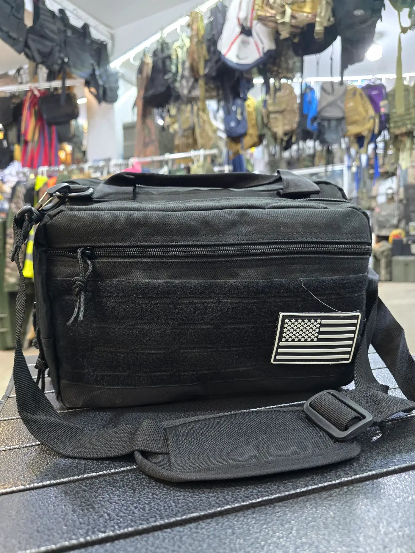 Multipurpose Bag For Daily Use | Black Side Sling Bag - khan American Tools