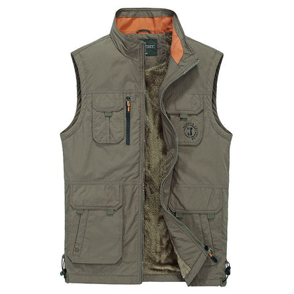 TR Jeep Sleeveless Jacket | Lightweight Multi Pocket Jacket - khan American Tools