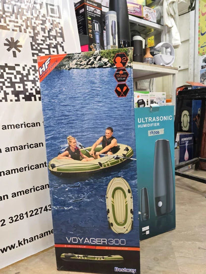 Bestway Hydro-Force Treck X 2 Inflatable Boat Set | Boat For 3 People - khan American Tools